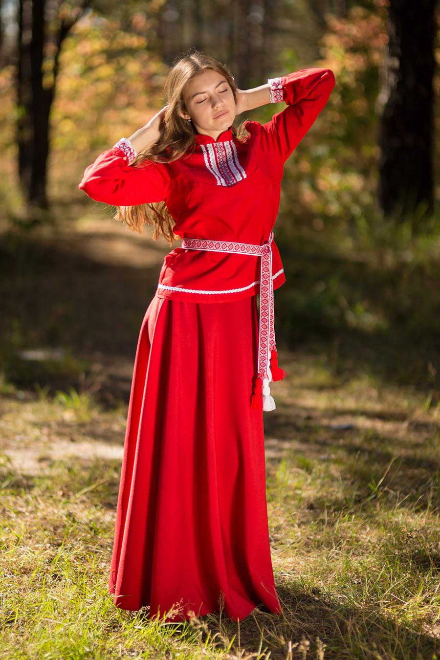 Underwear Women in Slavic costumes in Tangerang