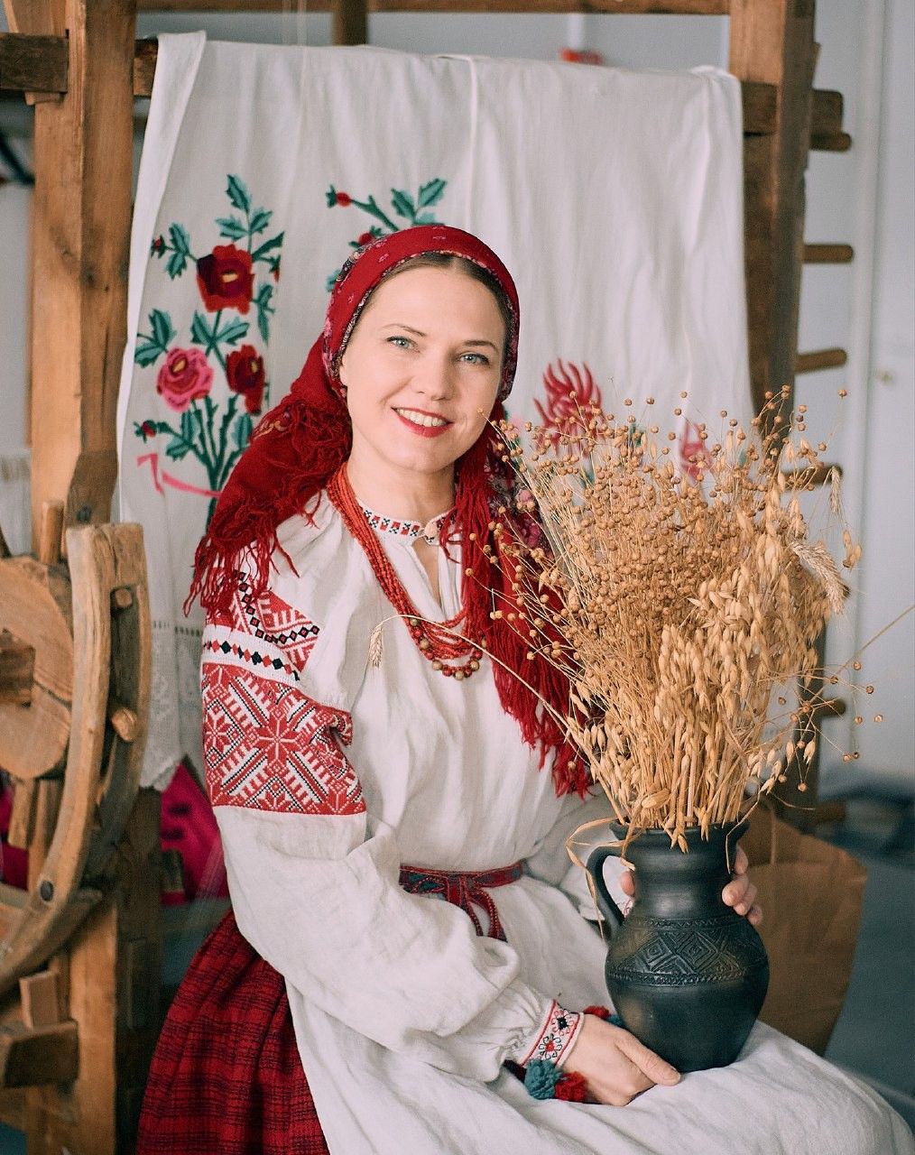 Women in Slavic costumes in Tangerang
