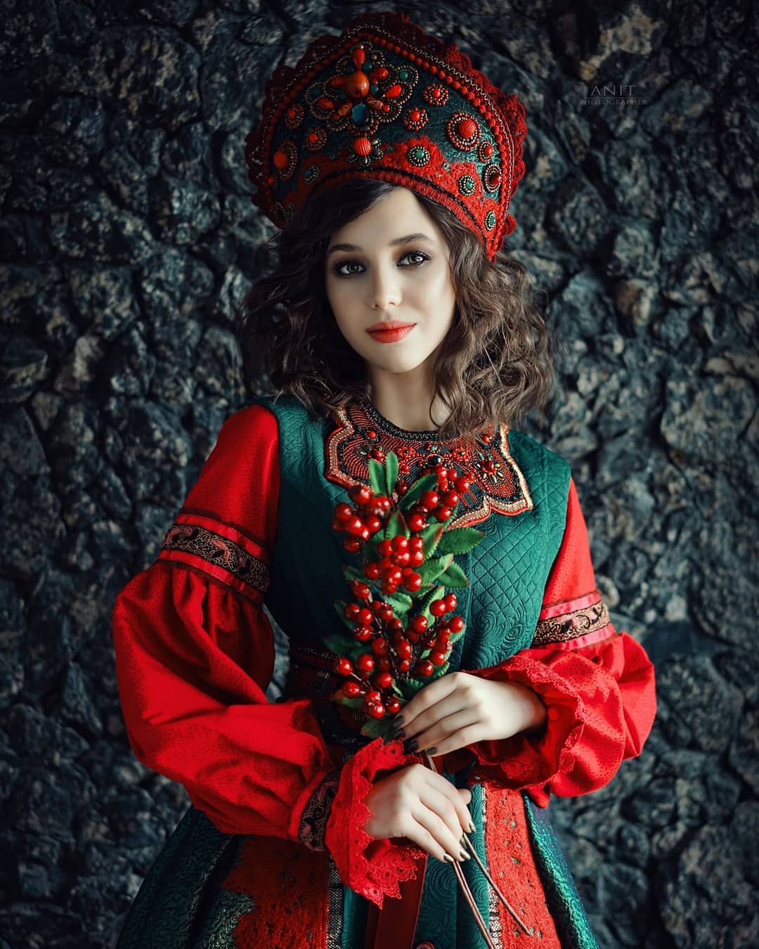 Nude girl Women in Slavic costumes in Tangerang